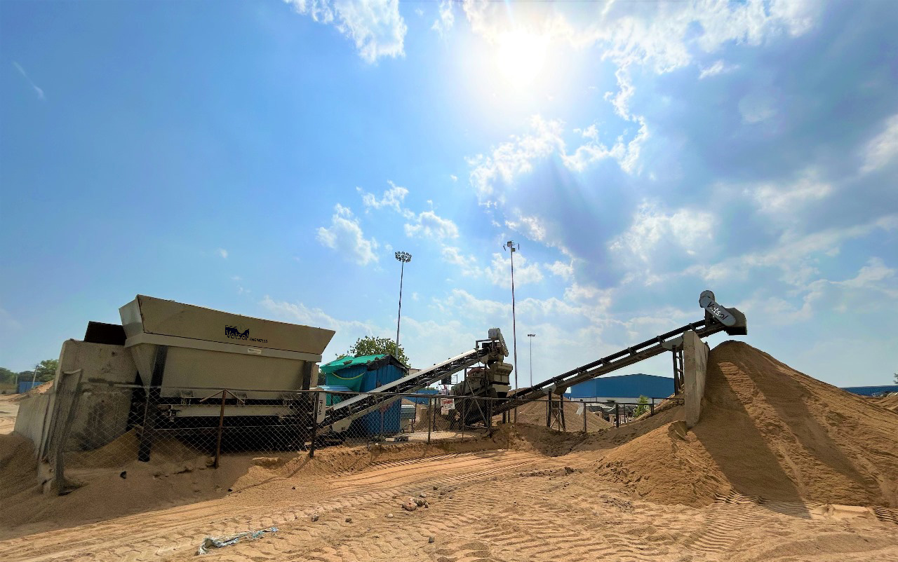 Vibrating Sand Screen Plant